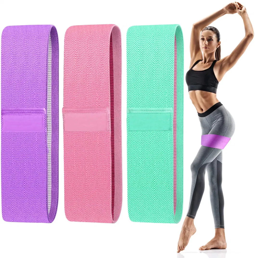 Home Gym Band Hip Booty Exercise Loop Yoga Fitness Resistance Bands