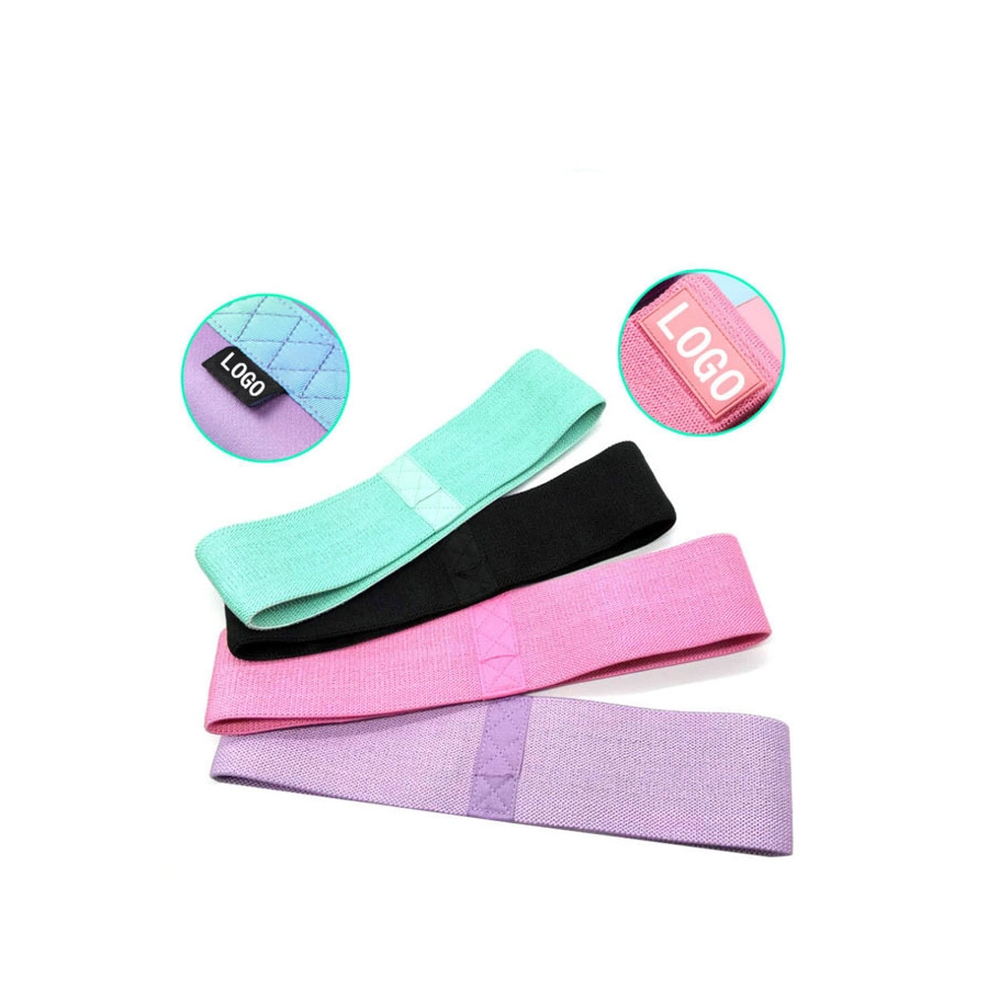 Home Sport Yoga Stretch Hip Exercise Booty Bands Fabric Fitness Gym Loop Resistance Bands