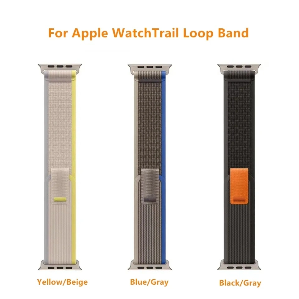 Hot Smart Watch Band Trail Loop Nylon Woven Breathable Men and Women Popular