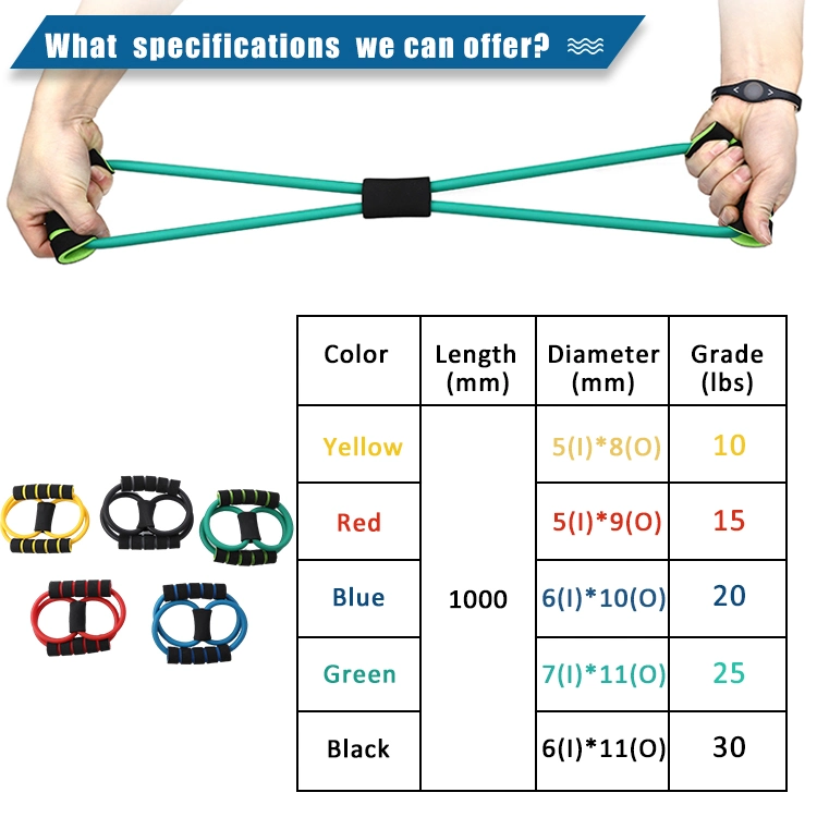 Elastic Resistance Pull Rope Non Slip Home Exercise Equipment Pedal Resistance Band