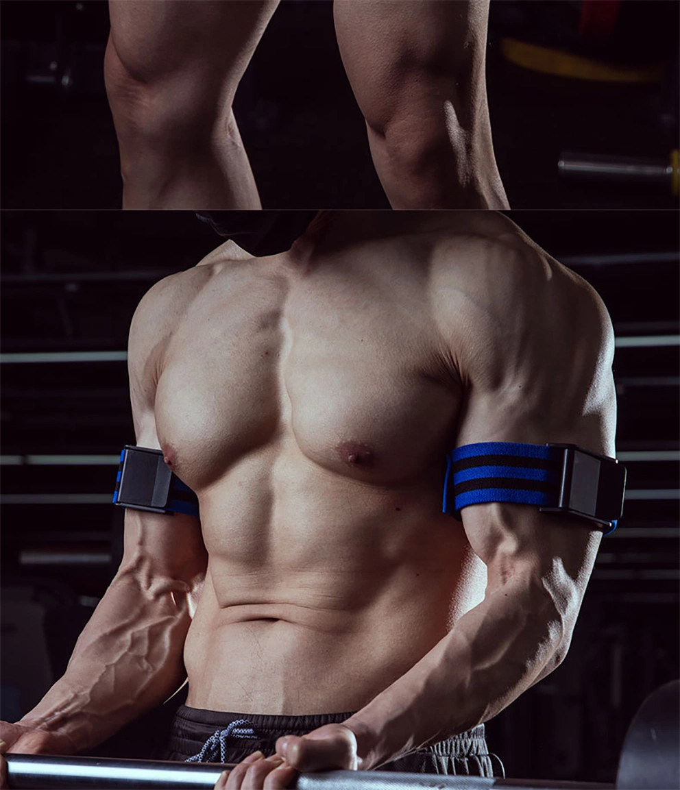 Sports Muscle Blaster Blood Flow Restriction Bands Occlusion Straps Fitness Exercise Training