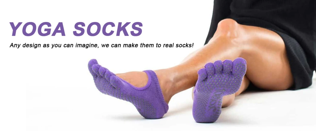 High Quality Yoga Pilates Socks Women Anti-Slip Cotton Socks