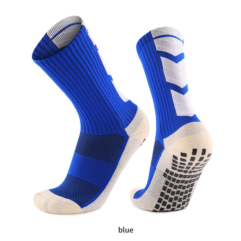 Wholesale Anti Slip Sock Soccer Grippy Sports Grip Socks for Men