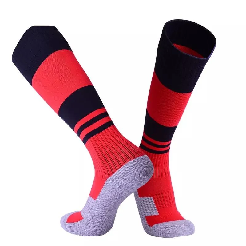 Breathable Anti Slip Football Socks Custom Design Socks