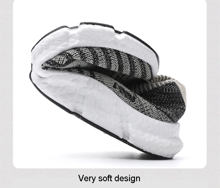 Fashion Casual Logo Custom Mens Sports Trainers Sneakers Sock Running Shoes for Men