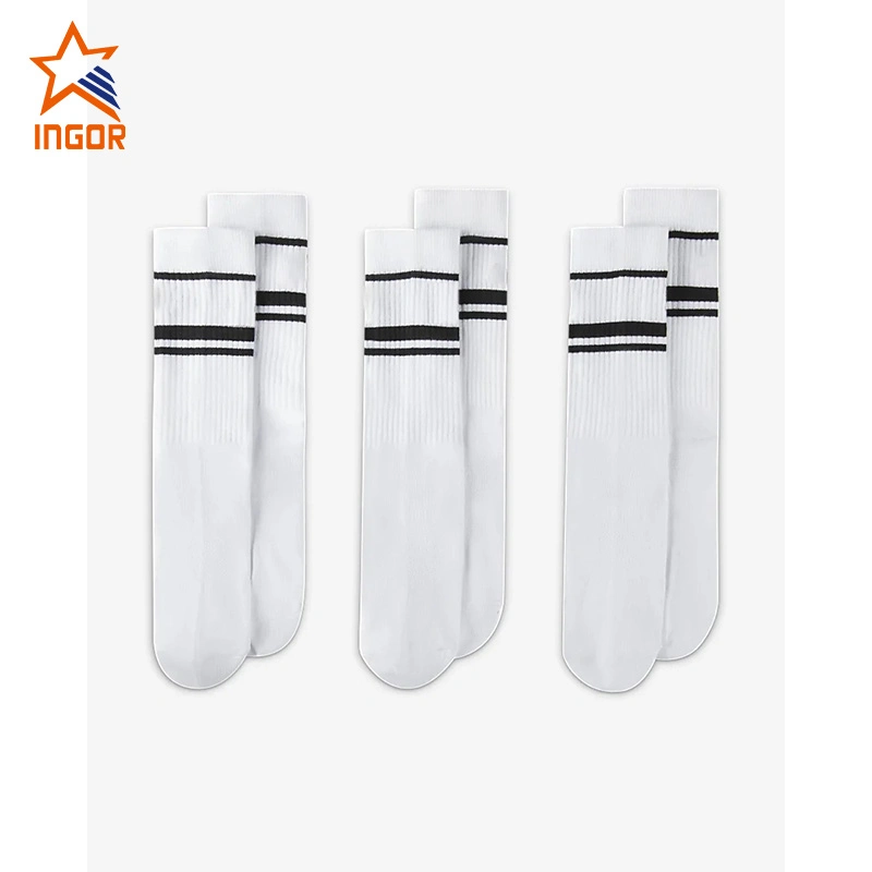 Ingor Sportswear Wholesale Custom Logo OEM Sports Unisex Professional Socks Casual Outdoor Athletic Running Stocking Compression Socks