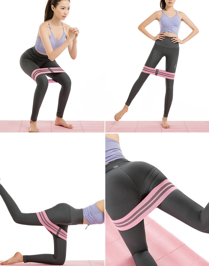 Resistance Exercise Bands for Yoga Natural Latex Tension Fitness Equipment Workout in Gym Outdoor Home Exercise Body Unisex