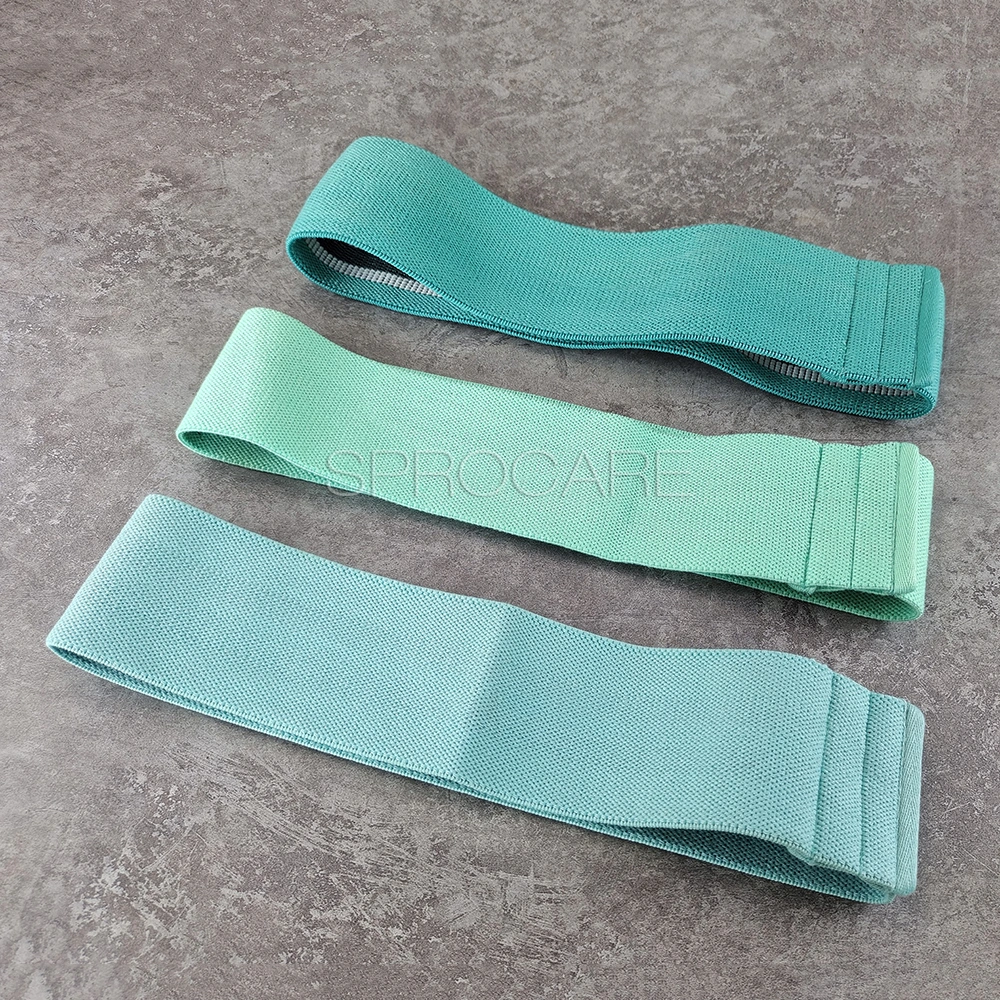 Green Series Elastic Band Workout, Resistance Bands, Loop Fabric Bands