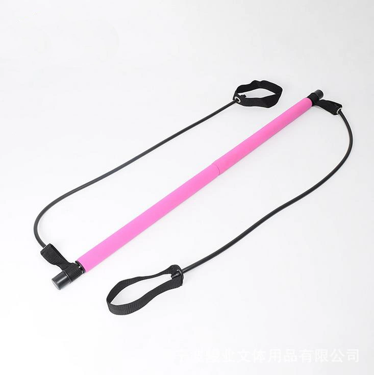 Resistance Bands for Home Gym Body Building Pedal Pilates Bar Yoga Exercises Band
