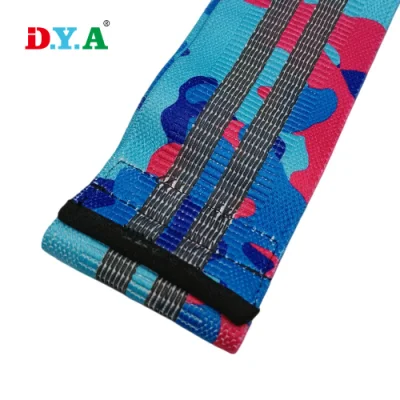 Kundenspezifischer Druck Booty Bands Workout Bands Übung Fabric Loop Fitness Zubehör Hüftkreis Band Widerstand