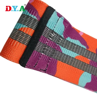 Kundenspezifischer Druck Booty Bands Workout Bands Übung Fabric Loop Fitness Zubehör Hüftkreis Band Widerstand