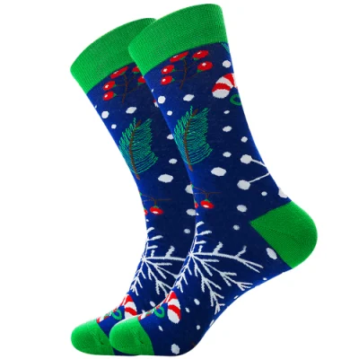 Personalisiere alle Arten von Socken Weihnachten Socke Baumwolle Socken Damen Socken Herren Socken in verschiedenen Designs