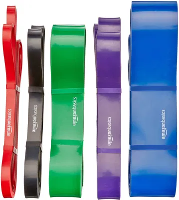 Bunte Yoga Übung Gummi Mini Widerstand Schleife Bänder