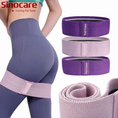 Sinocare Hip Circle Bands Stoff Booty Bands Elastische Übung Widerstand Bänder