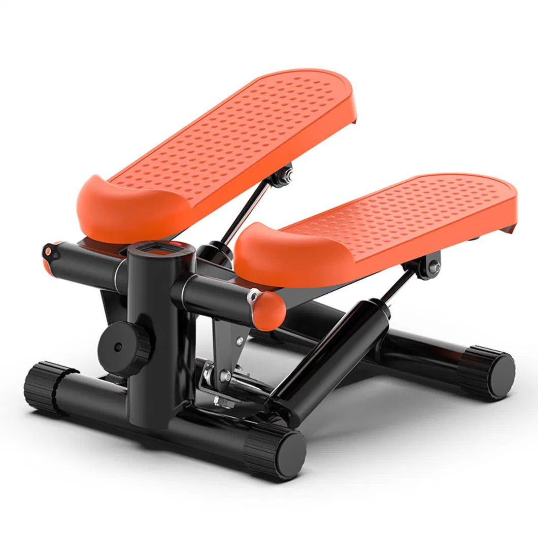 Adjustable Resistance Bands Black &amp; Orange Bluetooth Cardio Stair Stepper