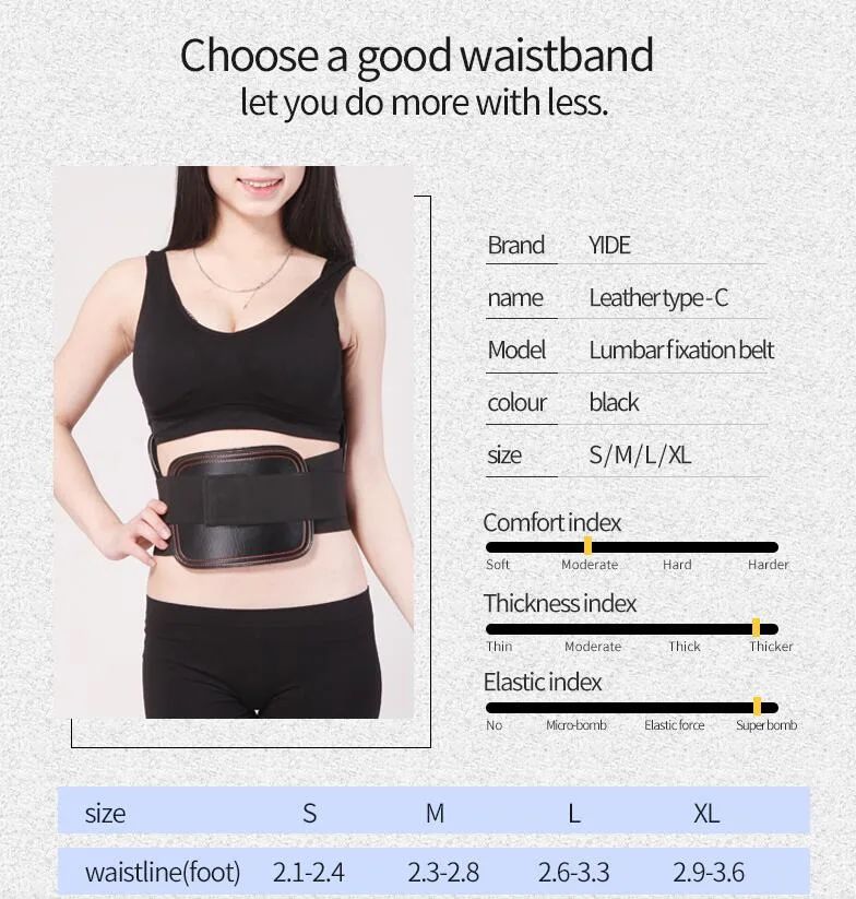 2021 Hot Selling Prevention of Chronic Stretch Fabric Waist Guard Band for Male and Female