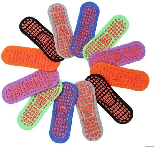 Non Slip Grip Socks for Hospital, Yoga, Trampoline, Barre &amp; Home