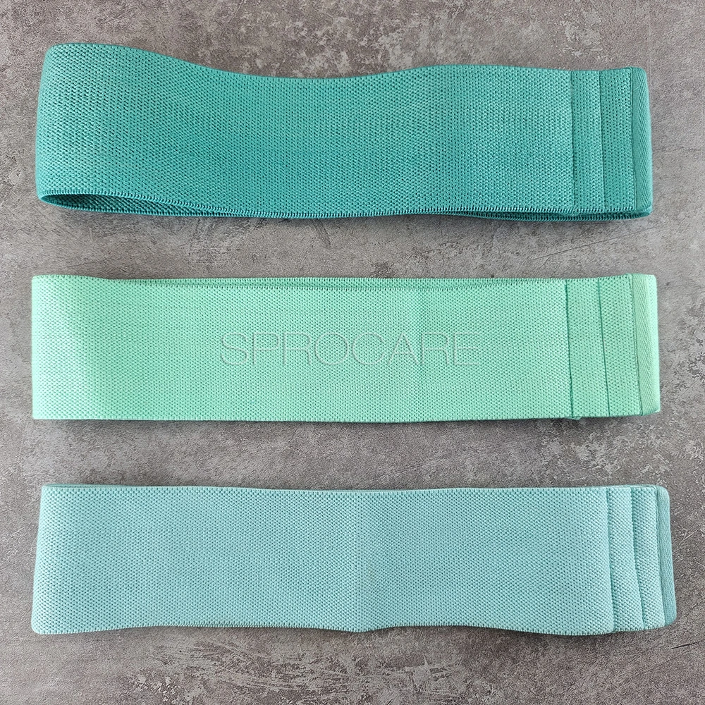 Green Series Elastic Band Workout, Resistance Bands, Loop Fabric Bands