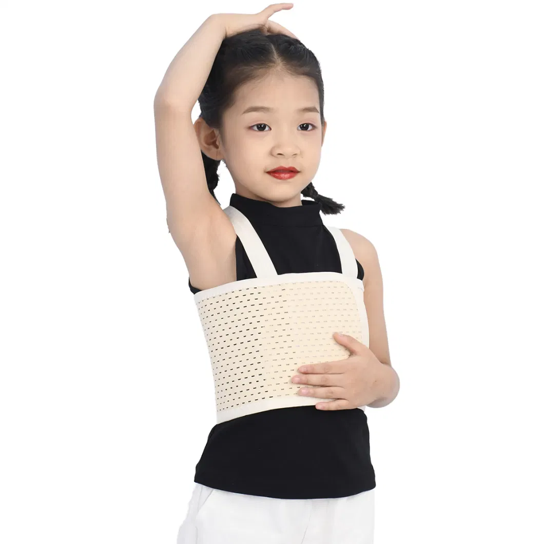 Breathable Elasticity Rib Chest Support Brace Belt Sternum Injuries Adjustable Fixation Band for Post Surgery Bandage Wrap