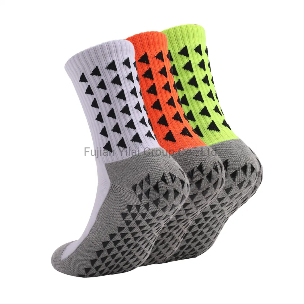 Hot Sale High Elastic Sport Athletic Soccer Football Basketball Compression Socks for Men