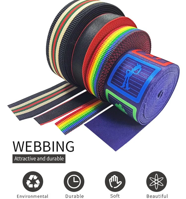 Lightweight Rubber Elastic Webbing Band Pattern