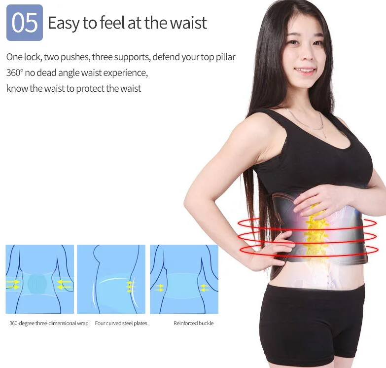 2021 Hot Selling Prevention of Chronic Stretch Fabric Lumbar Fixation Band for Men and Women