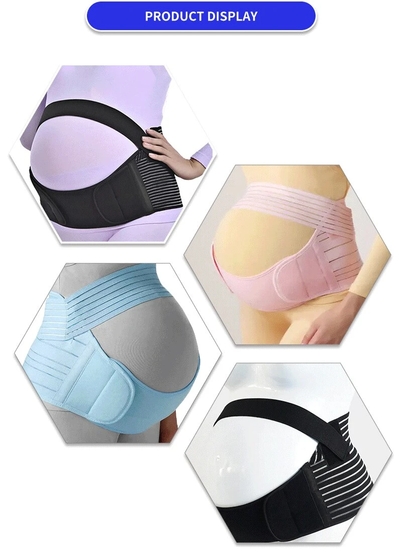 Factory Price Medical Adjustable Pregnant Belly Band Waist Support Maternity