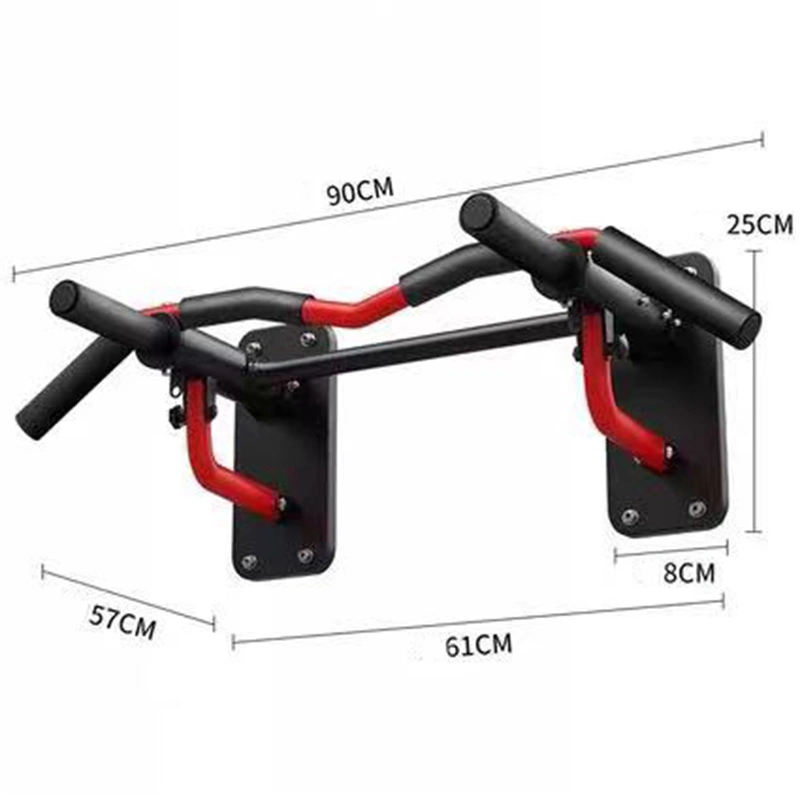 Strength Training Exercise Equipment Wall Mounted Chip up Bar Pull up Bar with Pull Rope Bl19434