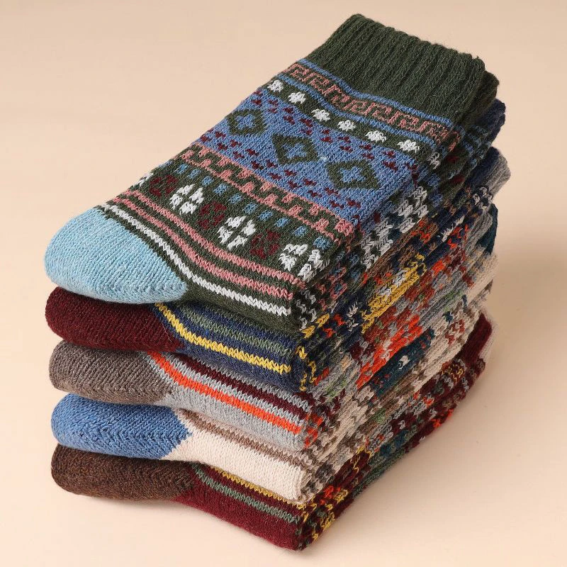 Crew Women&prime;s MID-Calf Socks Cotton Socks Customized Winter Warm Socks