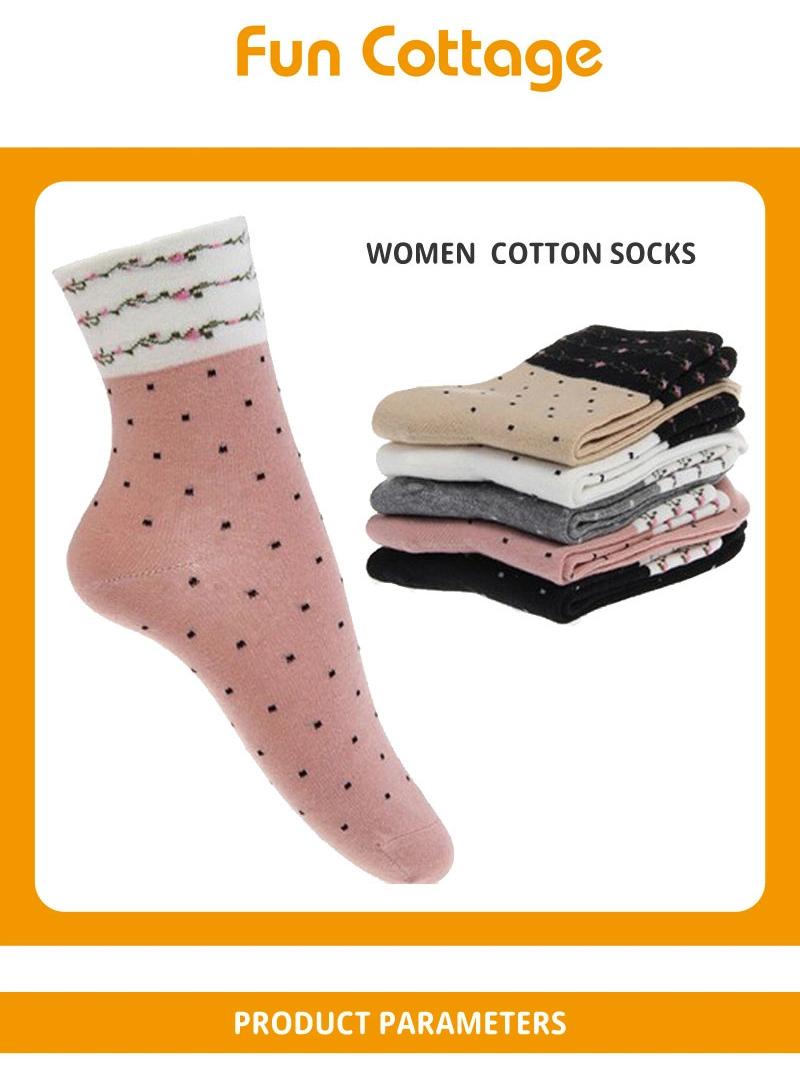 High Quality Crew Sports Cotton Gym Non-Slip Women Custom Logo Anti Slip Yoga Pilates Grip Socks