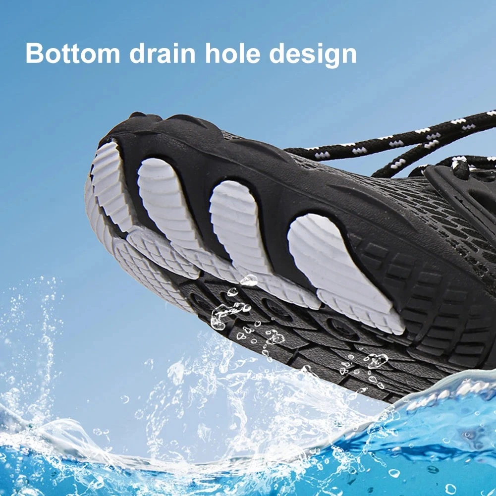 Beach Walk on Anti-Slip Water Shoes for Men Women