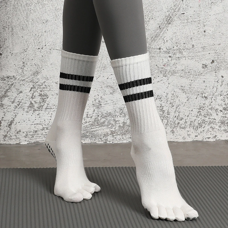 Ladies Long Tall Yoga Leggings Cotton Yoga Pilates or Dancing Socks
