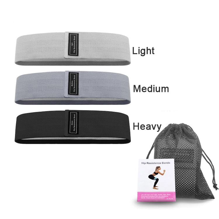 New Arrival Non-Slip Adjustable Resistance Hip Circle Yoga Training Band with Buckle, Wholesale Extra Strong Stretch Gym Exercise Home Fitness Bands Manufactory