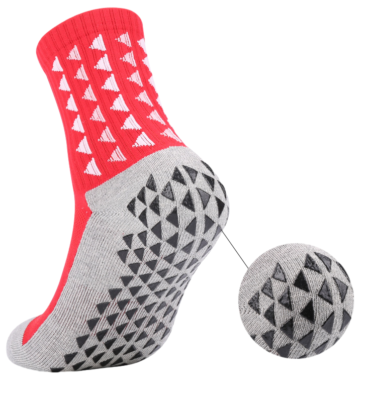 OEM Grip Socks Men Football Socks Anti-Slip Soccer Socks Men Quick Dry Soccer Socks Custom Logo Athletic Socks