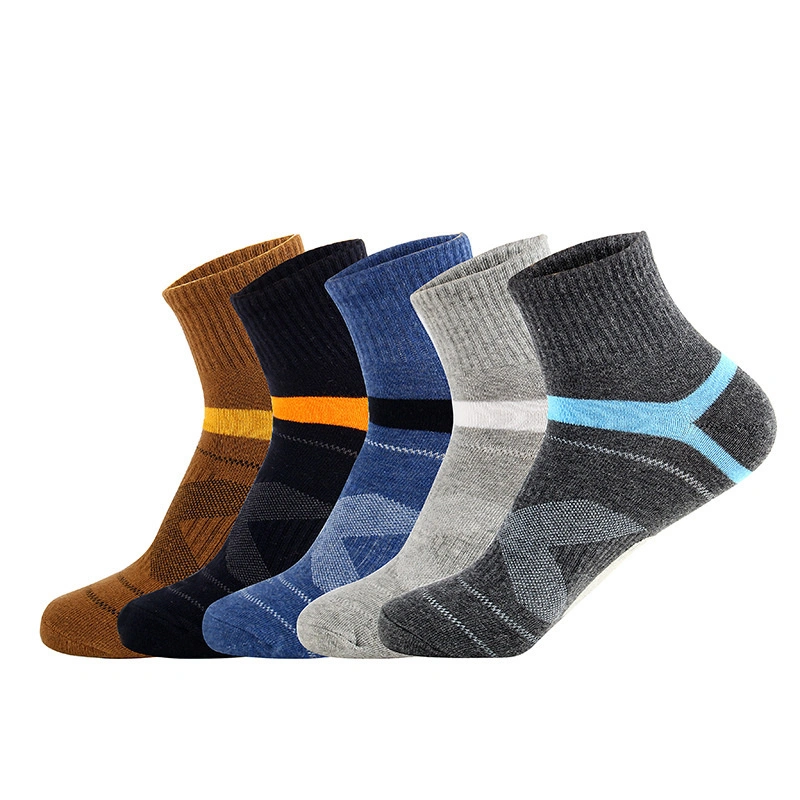 Pure Cotton Sock, Short Sock, Kintted Sock, Sports Socks Middle Socks for Men