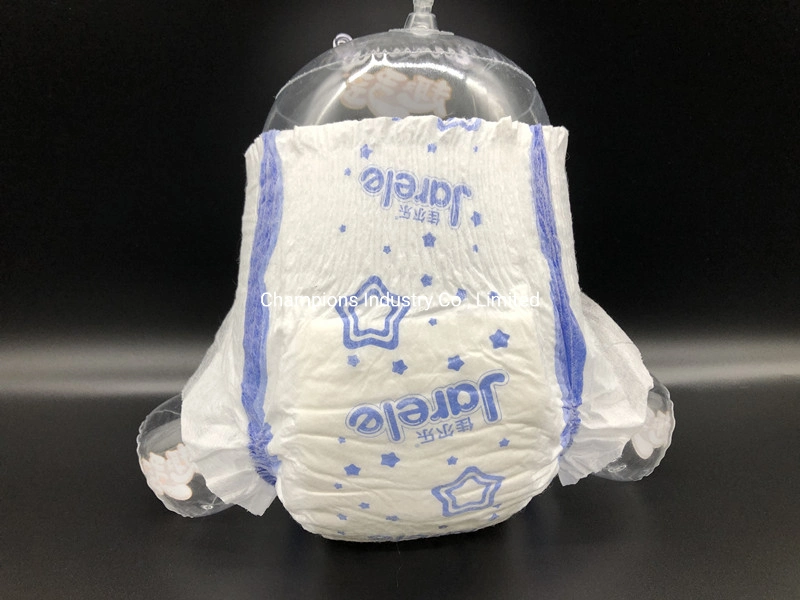 OEM/ODM Disposable Baby Diaper with Big Elastic Waist Band Cloth Diapers in China