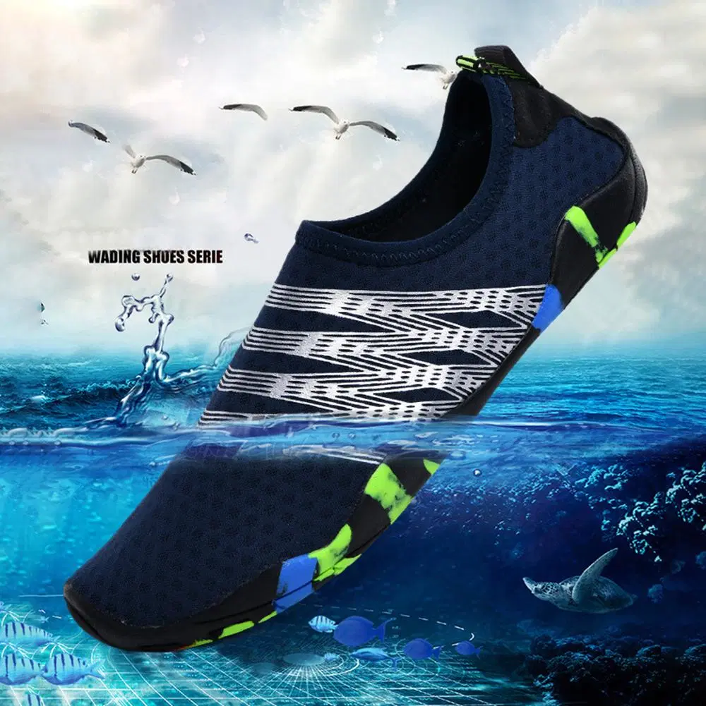 Outdoor Water Shoes Barefoot Quick-Dry Aqua Yoga Socks Slip-on Water Shoes Manufacturer for Men Women