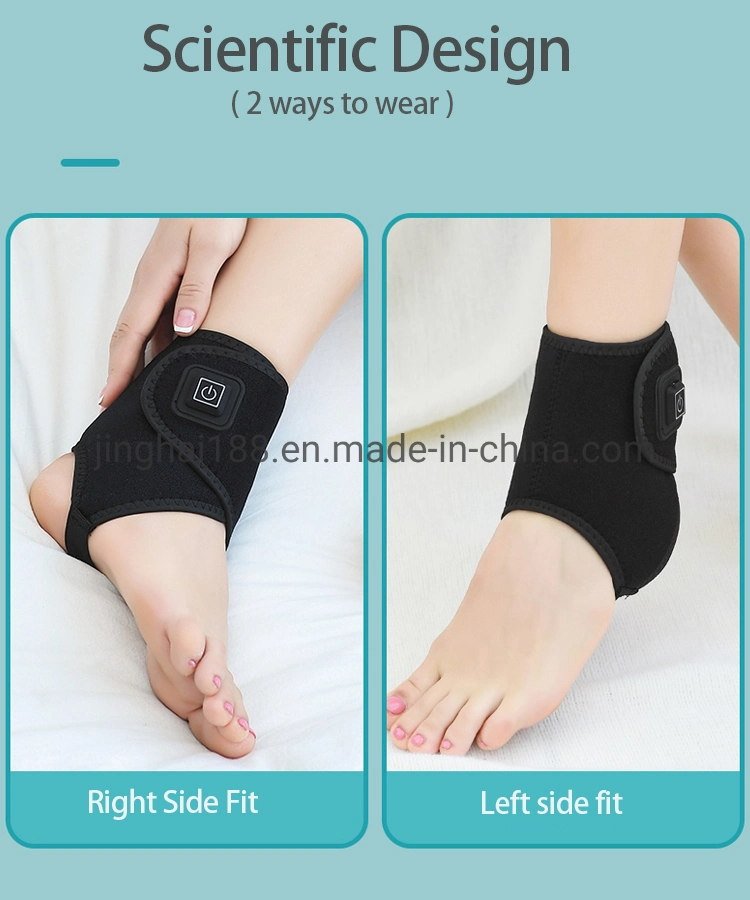 New Heating Ankle Support Elastic Ankle Protect Band Heated Ankle Protection with 10000mAh Rechargeable Power