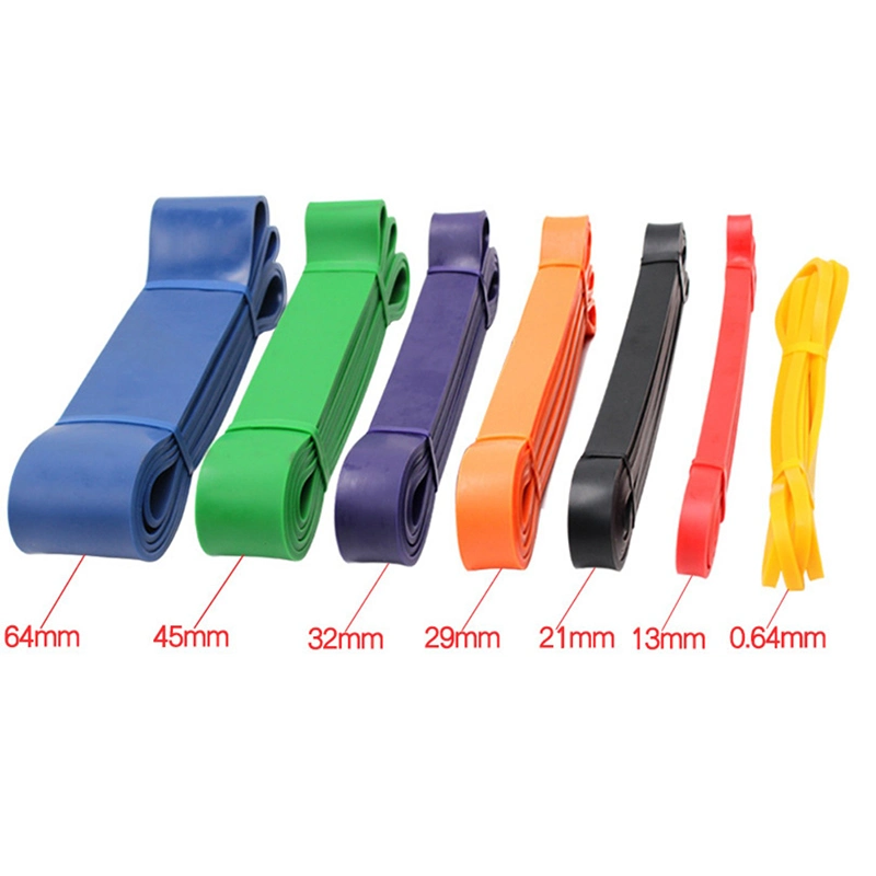 Colorful Yoga Exercise Rubber Mini Resistance Loop Bands