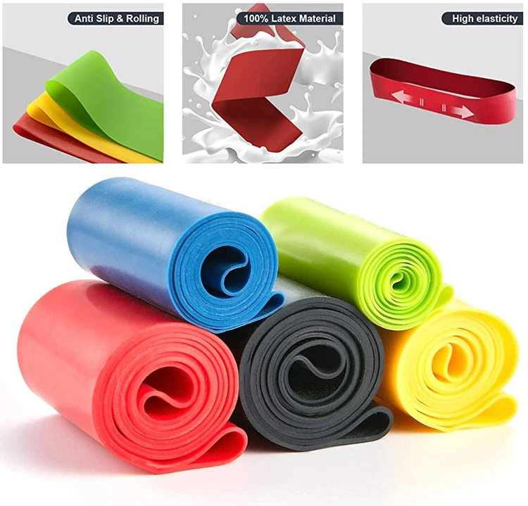 Yoga Accessories Resistance Loop Bands for Fitness Pilates Sport