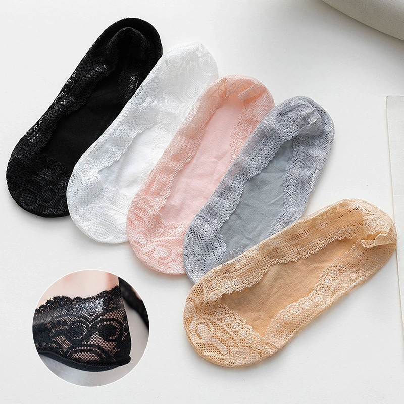 Non Slip Invisible Silicone Boat Socks