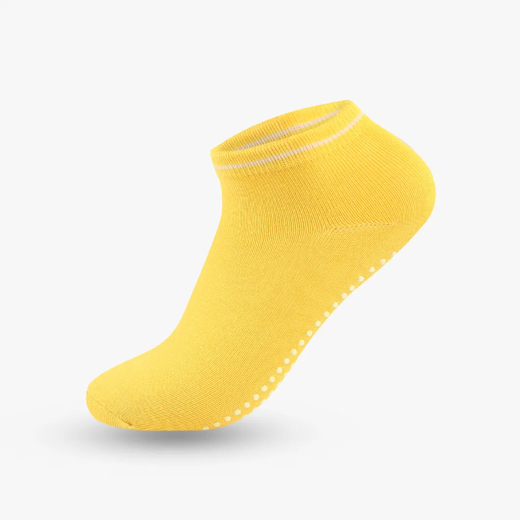Customized Stocking Grip Compression Wholesale Women&prime;s Men Ankle Dance Crew Non-Slip Cotton Yoga Sport Sock