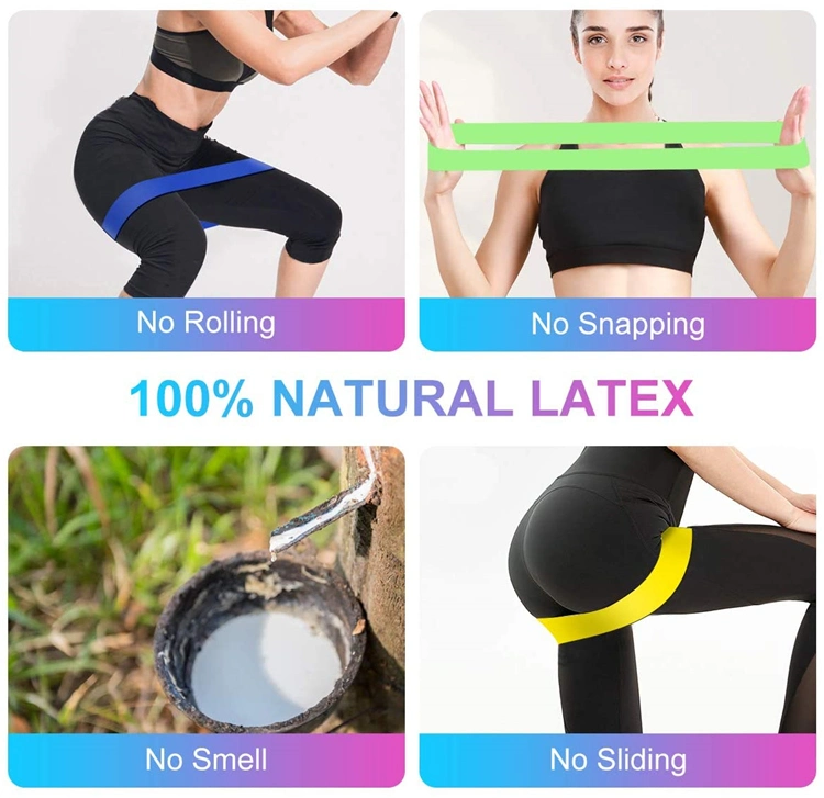 Fashion Eco-Friendly Leg Stretch Loop Resistance Mini Band