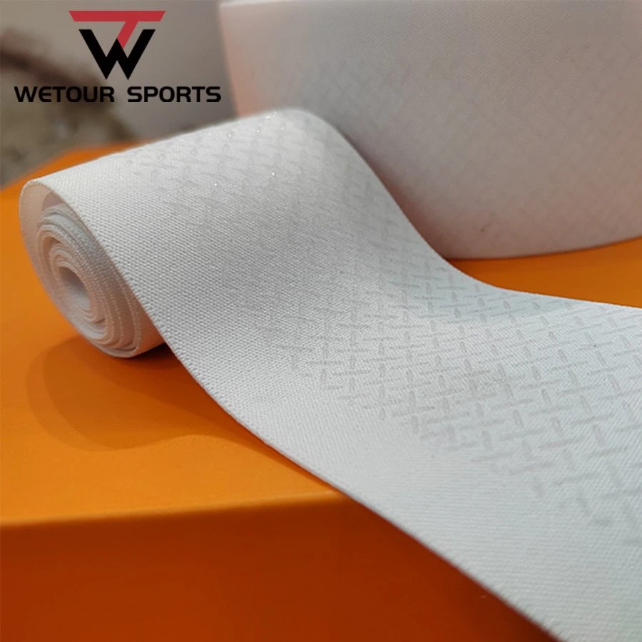 Black/White High Quality Silicone Dots Printing Elastic Band Waistband for Cycling Jerseys