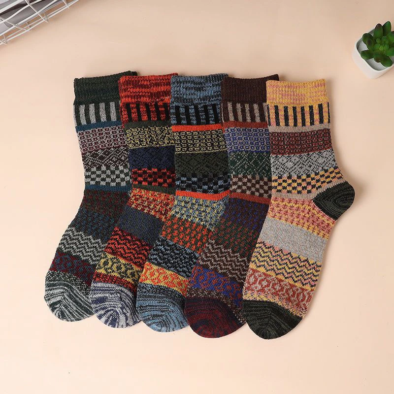 Crew Women&prime;s MID-Calf Socks Cotton Socks Customized Winter Warm Socks