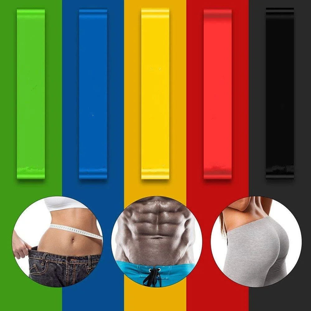 Natural Latex Rubber Gym Resistance Yoga Supplies Sports Band