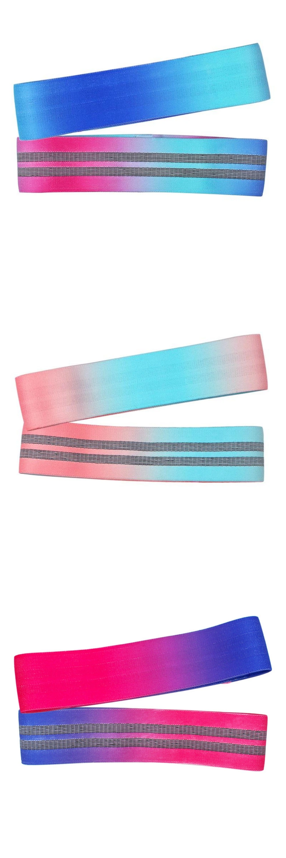 Rainbow Resistance Bands for Working out - Booty Bands for Women