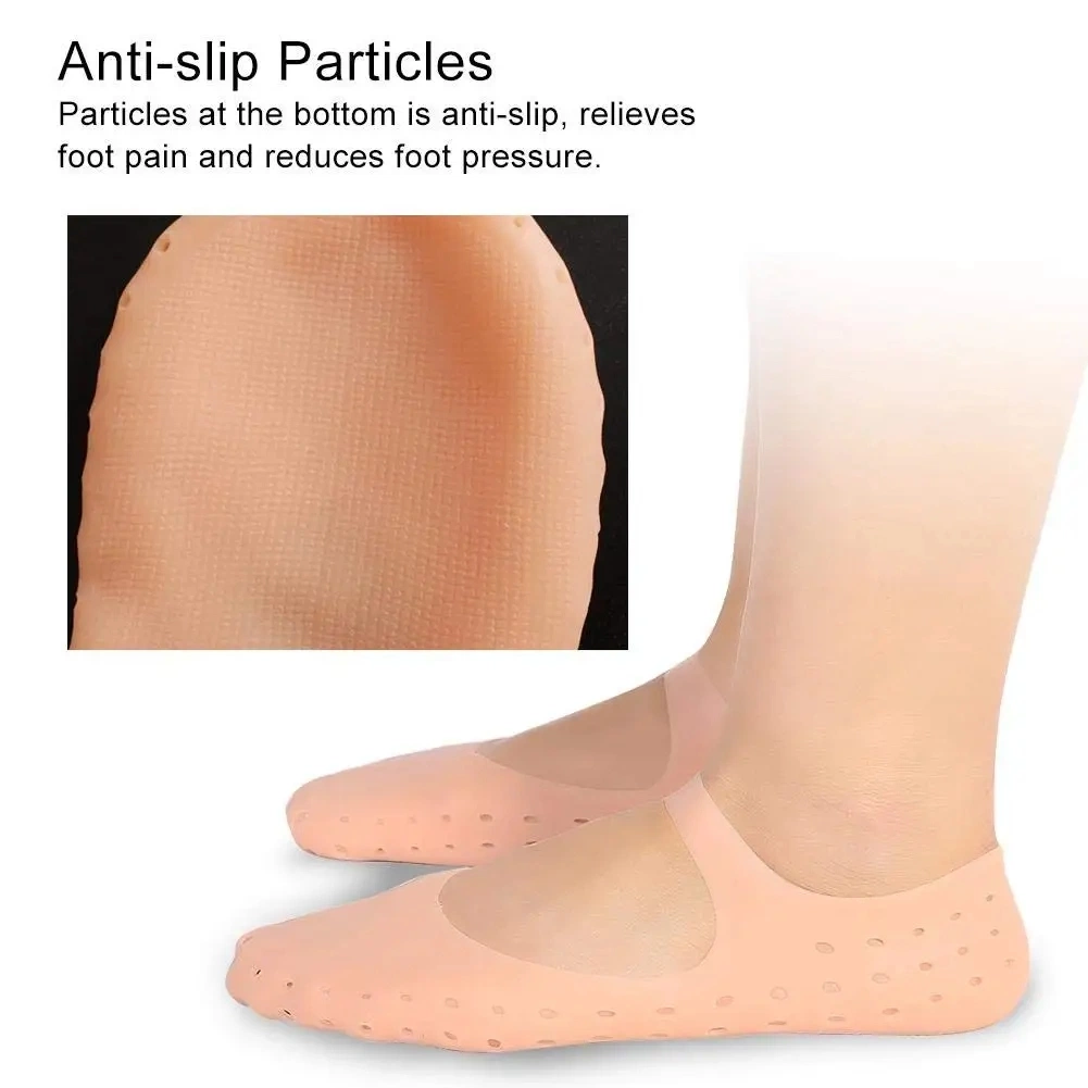 Anti-Cracking Soft Comfortable Gel Moisturizing Foot Care Silicone Gel Socks