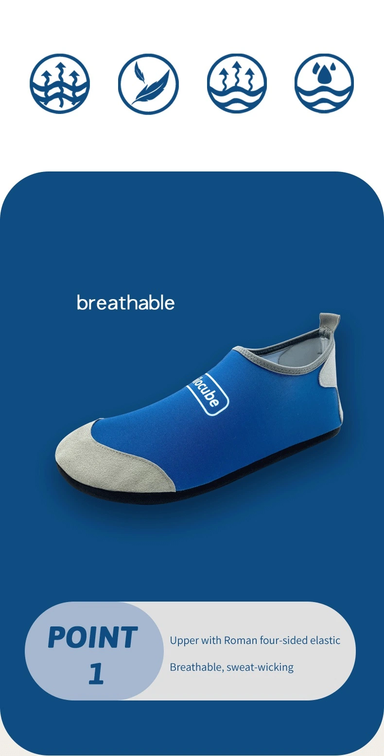Dfaspo Water Shoes Quick-Dry Aqua Socks Barefoot for Outdoor Beach Swim Surf Yoga