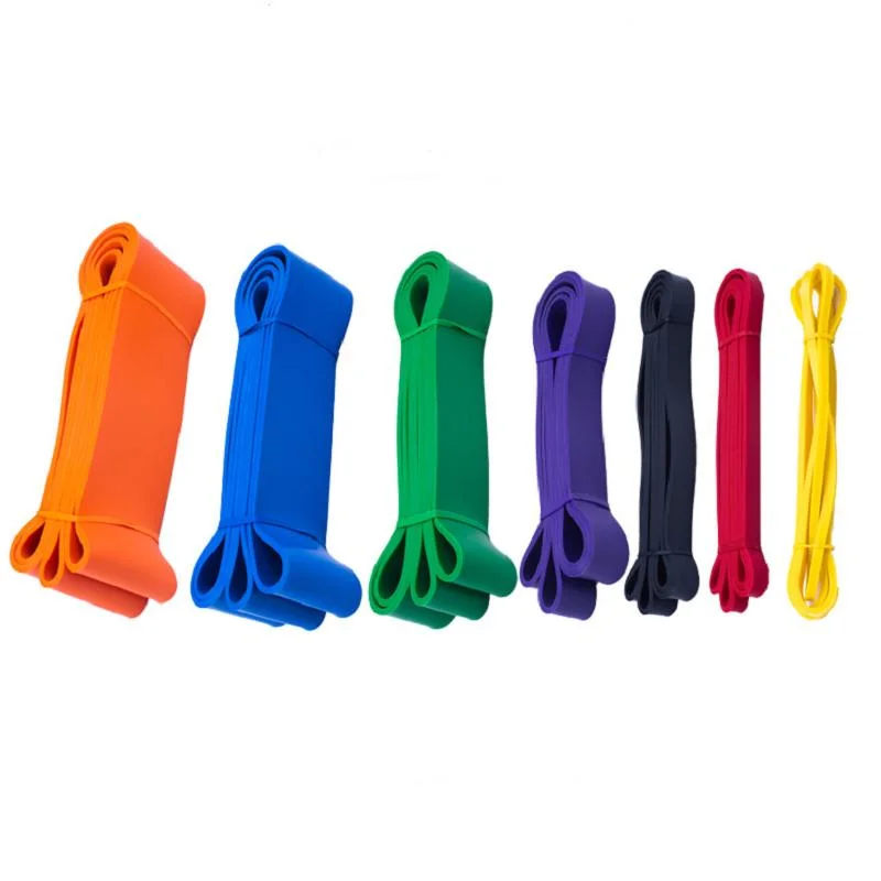 Wholesale Double Colored Latex Power Workout Pull up Resistance Bands